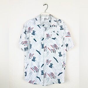 Silver Bait Men’s Liberty Jet Red, White & Blue size Medium